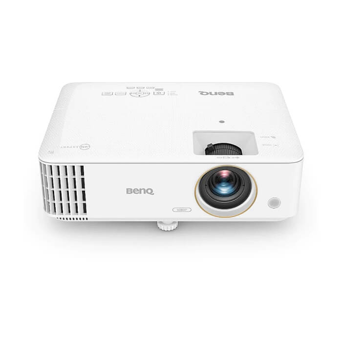 BenQ TH685i, HDR Console Gaming Projector, DLP, 1080p 1920x1080, 10000:1, 3500 ANSI Lumens, Zoom 1.3x, Ultra-Low Input Lag, 8.3ms@120Hz, Android TV, Google Play Store, Speaker 5W, VGA, 2xHDMI, USB Type A 1.5A, Audio in/out, RS232, 2.8 kg, White ID 65777 (тъмнейл - 3)
