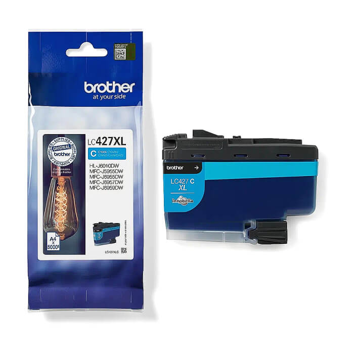 Brother LC-427XLC Cyan Ink Cartridge ID 69973 (тъмнейл - 3)