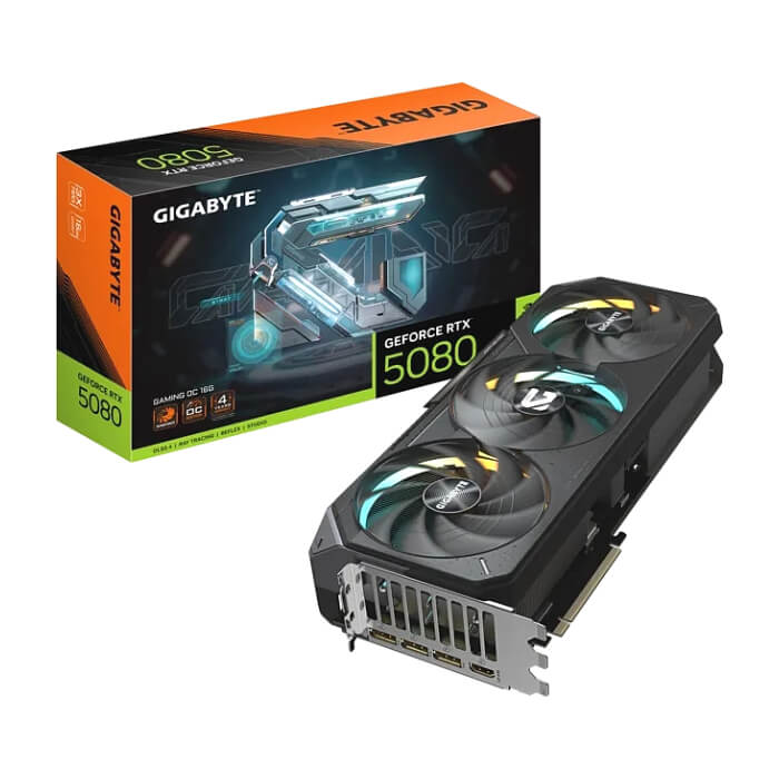Gigabyte GeForce RTX 5080 16GB GDDR7 Gaming OC ID 98756 (тъмнейл - 4)