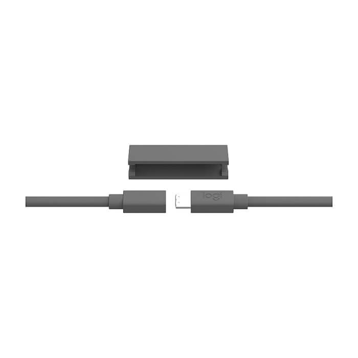 Кабел - Logitech MeetUp Mic Extension Cable 10m, Graphite ID 72125 (тъмнейл - 5)