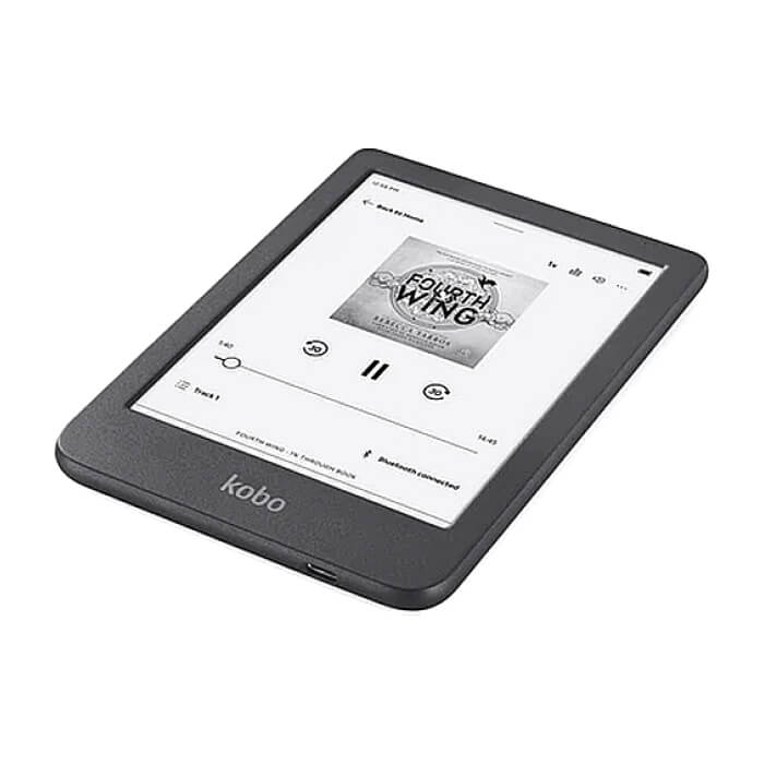 Kobo Clara BW e-Book Reader, E Ink Carta 1300 touch screen 6 inch, 1448 x 1072 pixels, 16 GB, 1000 MHz/512 MB, 1 x USB C, Greutate 0.172 kg, Wireless, Comfort Light, 12 fonts 50 font styles 15 file formats supported natively Black ID 77880 (тъмнейл - 3)