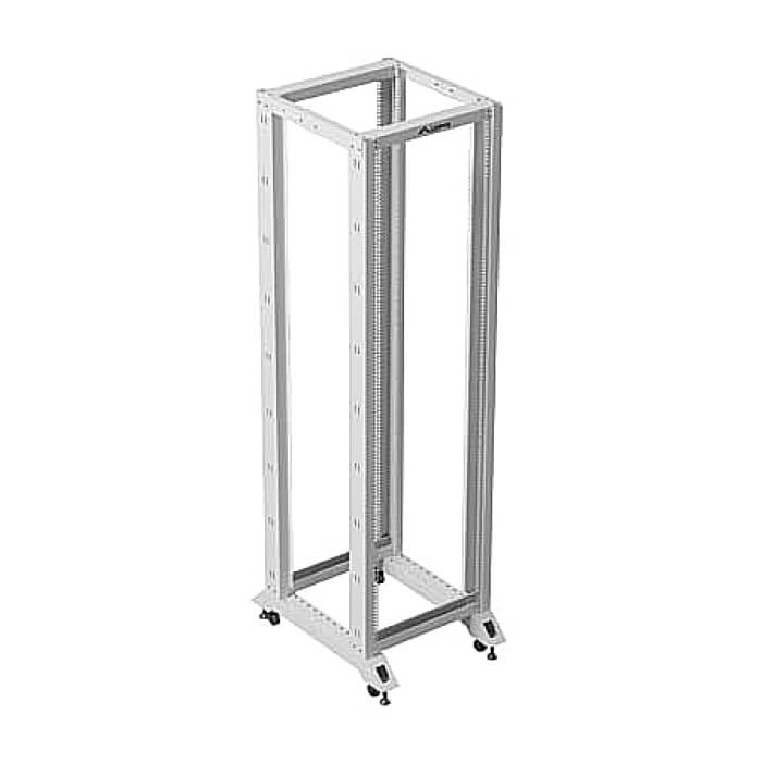 Lanberg open rack 42U 600x800, grey ID 96718 (тъмнейл - 5)