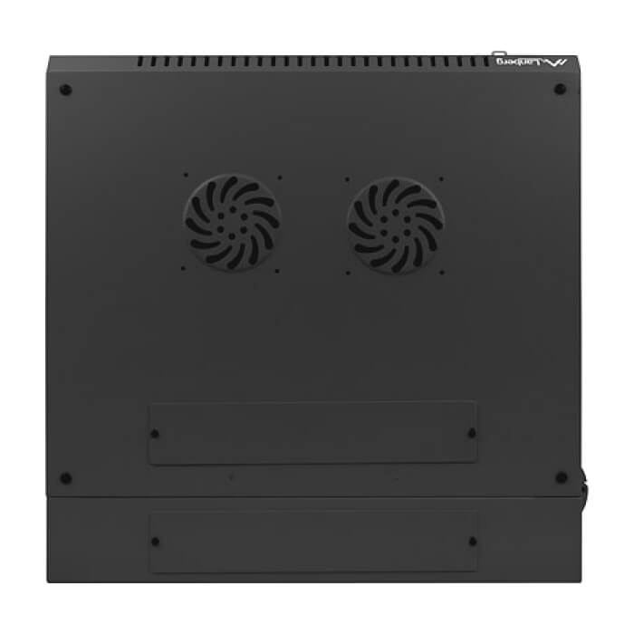 Lanberg rack cabinet 19” double-section wall-mount 12U / 600x600 for self-assembly (flat pack), black ID 71867 (тъмнейл - 5)