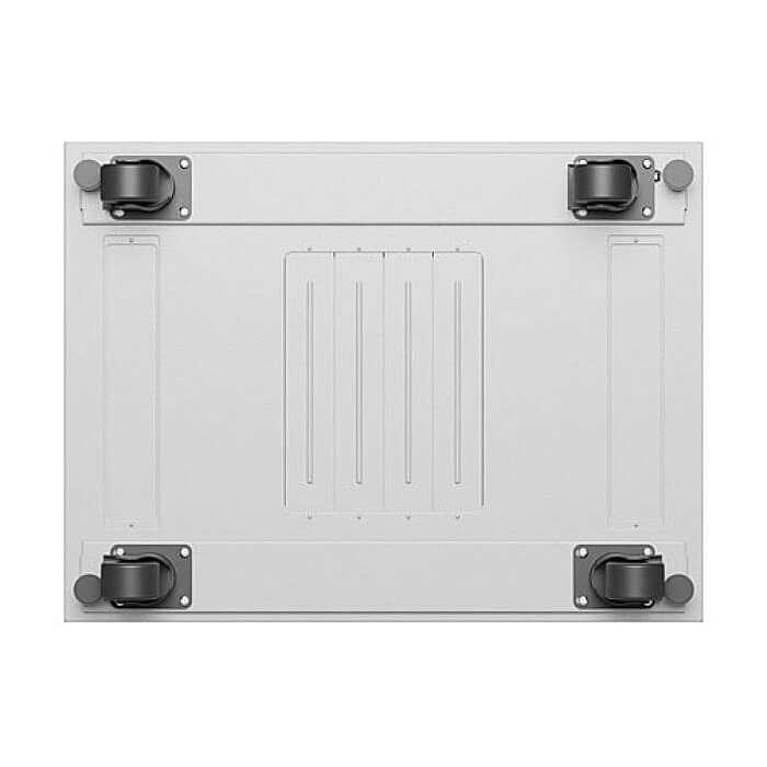 Lanberg rack cabinet 19" free-standing 22U/600x800 (flat pack) with glass door lcd grey v2 ID 87192 (тъмнейл - 2)