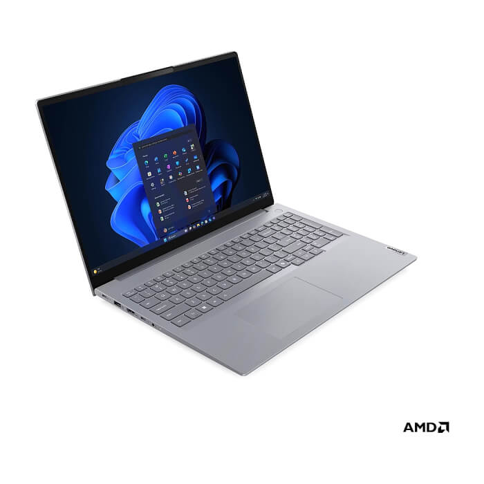 Lenovo ThinkBook 16 G9 AMD Ryzen 7 250 (up to 5.1GHz, 16MB), 32GB (16+16) SODIMM DDR5-5600, 512GB SSD, 16" WUXGA (1920x1200) IPS AG, AMD Radeon 780M Graphics, FHD&IR Cam, ID 96526 (тъмнейл - 2)