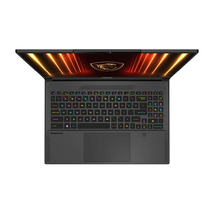 MSI Stealth A16 AI+ A3XWHG, NVIDIA GeForce RTX 5070 Ti 12GB GDDR7 992 AI TOPS, AMD Ryzen AI 9 HX 370 (12C, 24T, Up to 5.1 GHz 24 MB L3), 16" 16:10 QHD+ (2560x1600) OLED, 240hz ID 88273 (тъмнейл - 4)