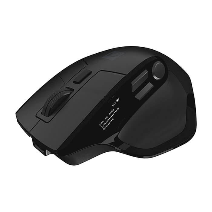 Natec Mouse Jaguar Pro Wireless 4000DPI Optical Silent, fast scroll, programmable, Black на супер цена