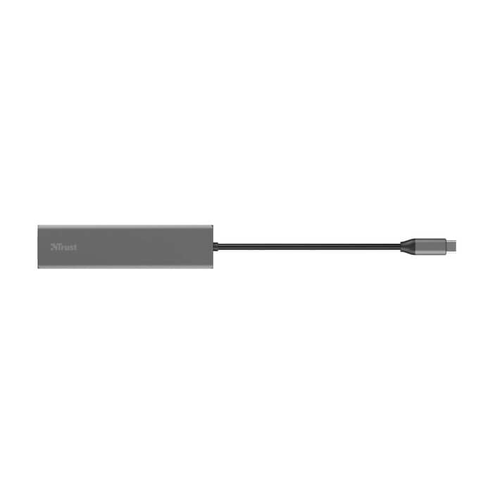 TRUST Halyx Fast USB-C Hub & Card Reader (тъмнейл - 5)