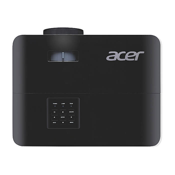 Acer Projector X139, DLP, WXGA (1280x800), 5000 ANSI Lum, 20 000:1, 1.3x, 3D ready, VGA in/out, 2xHDMI, RCA, Audio in/out, USB type A (5V/1A), RS232, Lamp life up to 15000h, Auto Keystone, Speaker 1x3W, 2.8kg, Black ID 85758 (тъмнейл - 4)