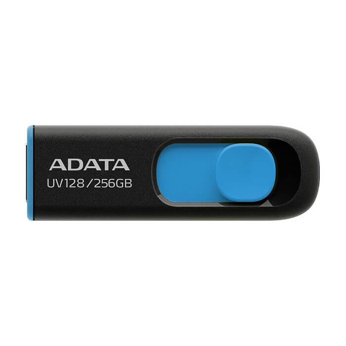 ADATA UV128 256GB USB 3.2 Black ID 74246 на супер цена от GT Computers ADATA UV128 256GB USB 3.2 Black ID 74246 на супер цена