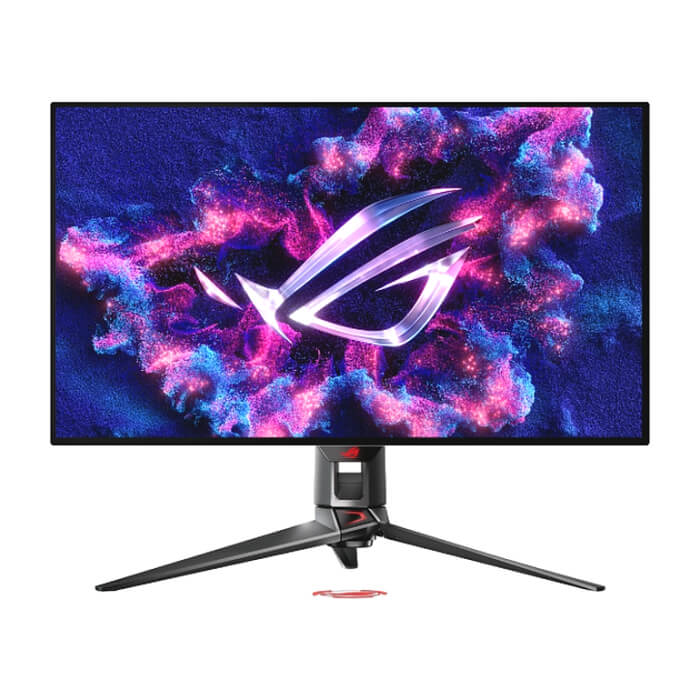 Asus ROG Swift OLED PG32UCDP gaming monitor, 32'' WOLED panel, dual mode (4K 240Hz or FHD 480Hz), 0.03 ms (GTG), G-SYNC compatibility, custom heatsink, ASUS OLED Care, AI ID 90959