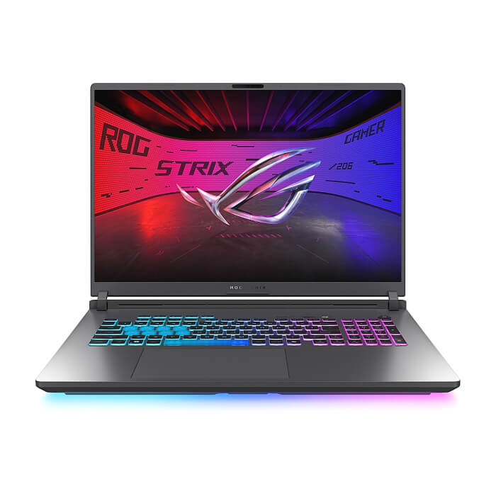 Asus Strix G18 G815LW-S9035W, INTEL ARL HX Ultra 9, 18.0 WQXGA 2560X1600 16:10 Bend+500nits,AG, 240 Hz,DDR5 32GB ( 16GB DDR5-5600 SO-DIMM *2 ) ,2TB G4, RTX5080  16GB,Wi-Fi 7 ,Backlit Chiclet Keyboard 4-Zone RGB, Windows 11,Eclipse Gray, Backpack ID 89677 (тъмнейл - 2)