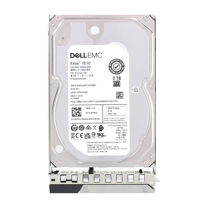 Dell 2TB Hard Drive SATA 6Gbps 7.2K RPM 512n 3.5in, CK - Compatible with T160, R260 and other NON HOT PLUG chassis ID 91636 на супер цена от GT Computers Dell 2TB Hard Drive SATA 6Gbps 7.2K RPM 512n 3.5in, CK - Compatible with T160, R260 and other NON HOT PLUG chassis ID 91636 на супер цена