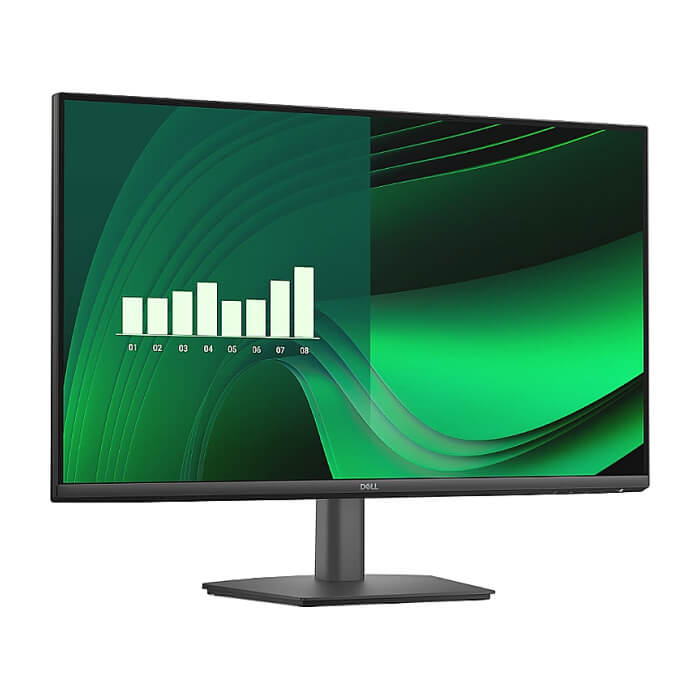Dell E2725HM, 27" Edge LED Anti-Glare, IPS Panel, 5ms GTG, 100 Hz, 1000:1, 300 cd/m2, Full HD 1920x1080, VGA, HDMI, Display Port, Tilt, Black ID 88218 (тъмнейл - 2)