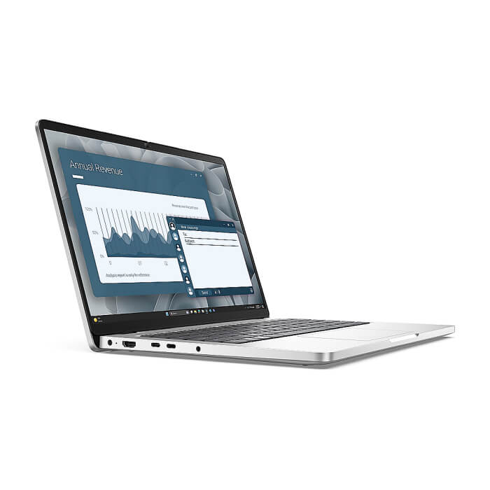 Dell Pro 14 PC14255, AMD Ryzen AI 7 350 (24 MB cache, 8cores, up to 5.0 GHz, 50 TOPS NPU), 14" FHD+(1920x1200) IPS, 300nits AG, 16 GB: 1 x 16 GB, DDR5, 5600 MT/s, 512 GB SSD, ID 90461 (тъмнейл - 2)