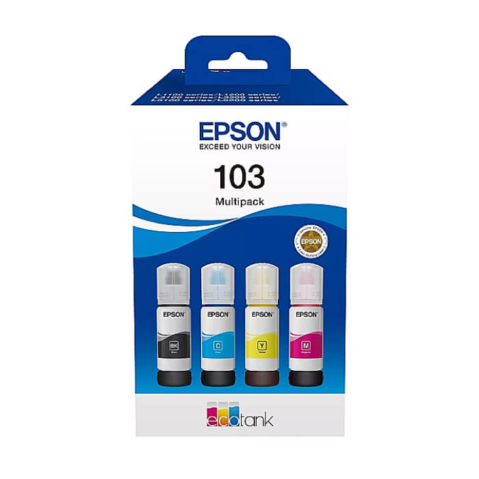 Epson 103 EcoTank 4-colour Multipack ID 69655