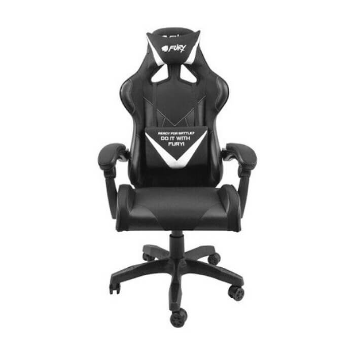 Fury Gaming Chair Avenger L Black-White ID 74768 на супер цена