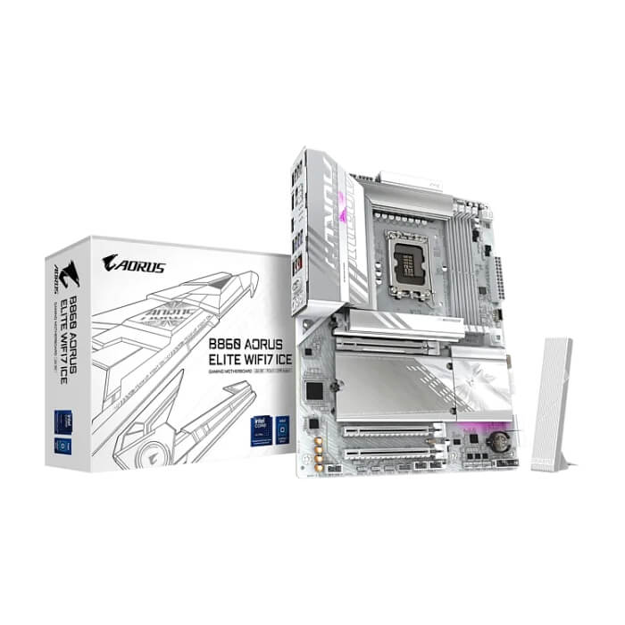 Gigabyte B860 Aorus Elite Ice ID 98769 (тъмнейл - 2)