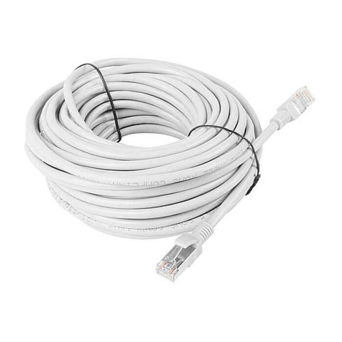 Кабел - Lanberg patch cord CAT.5E 15m, grey ID 72233 (тъмнейл - 2)