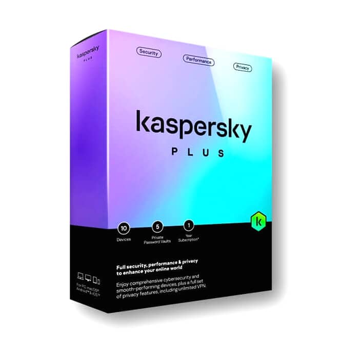 Kaspersky Plus Eastern Europe Edition. 5-Device 2 year Base Download Pack ID 74834 на супер цена