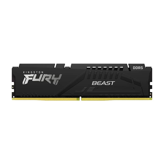 Kingston FURY Beast 32GB (2x16GB) DDR5 6000 MHz CL30 Black на супер цена