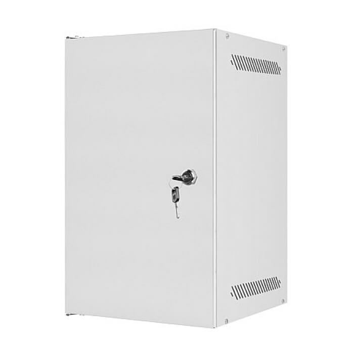 Lanberg rack cabinet 10" wall-mount 9U / 280x310 self-assembly flat pack with metal door, grey ID 71858 (тъмнейл - 3)