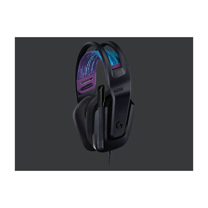 Logitech G335 Gaming Headset, PRO-G 40 mm Drivers, DTS Headphone:X 2.0 Surround, Blue Voice Microphone, 240 g, Black ID 74598 (тъмнейл - 3)