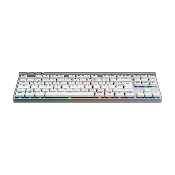 Logitech G515 LIGHTSPEED TKL Wireless Gaming Keyboard - WHITE - US INT'L - EMEA28i-935 (тъмнейл - 3)