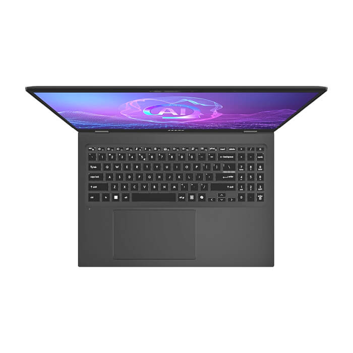 MSI Prestige 16 AI+ Evo B2VMG, Intel Core Ultra 9 288V (8C/8T, Up to 5.1 GHz 12MB), 16" 16:10 UHD+ (3840x2400) OLED, Intel Arc Graphics 140V 2.05 GHz, 120 TOPS, 32GB LPDDR5x-8 ID 93398 (тъмнейл - 3)