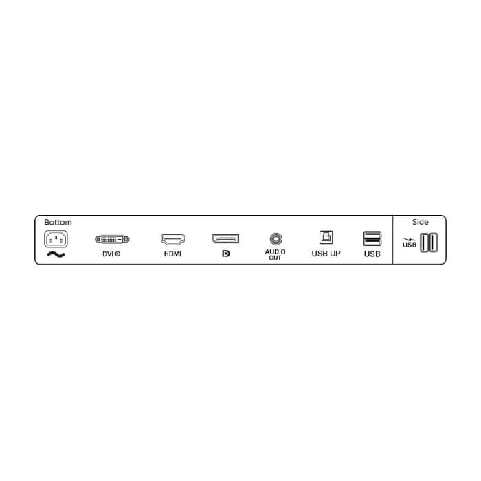 Philips 245B1, 23.8" IPS WLED, 2560x1440@75Hz, 4ms GtG, 250cd m/2, 1000:1, DCR 50M:1, Adaptive Sync, FlickerFree, Low Blue Mode, 2Wx2, Tilt, Height Adjust, Pivot, Swivel, DVI, HDMI, DP, USB hub ID 64962 (тъмнейл - 5)