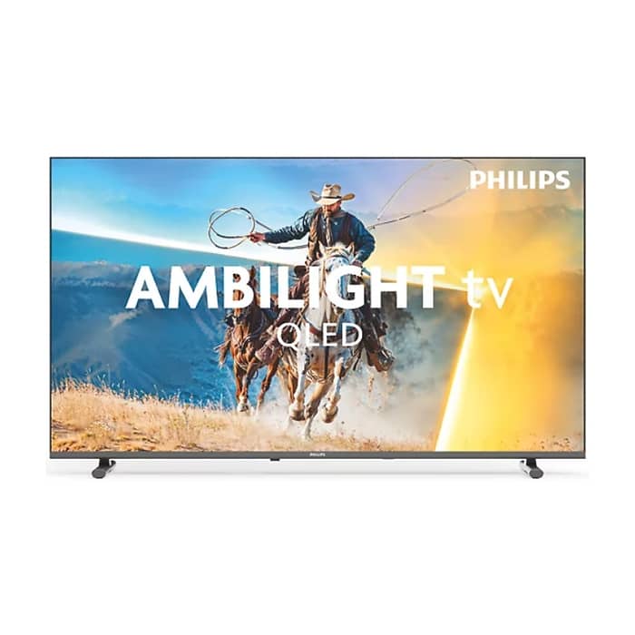 Philips 40PQS6901/12, 40'' QLED, FHD (1920x1080), 3 sided Ambilight, Pixel Plus HD, WCG 90% DCI, HDR10, HLG, Titan 3.0 OS , 3*HDMI, 2*USB, WiFi 4, 12W RMS, Black на супер цена