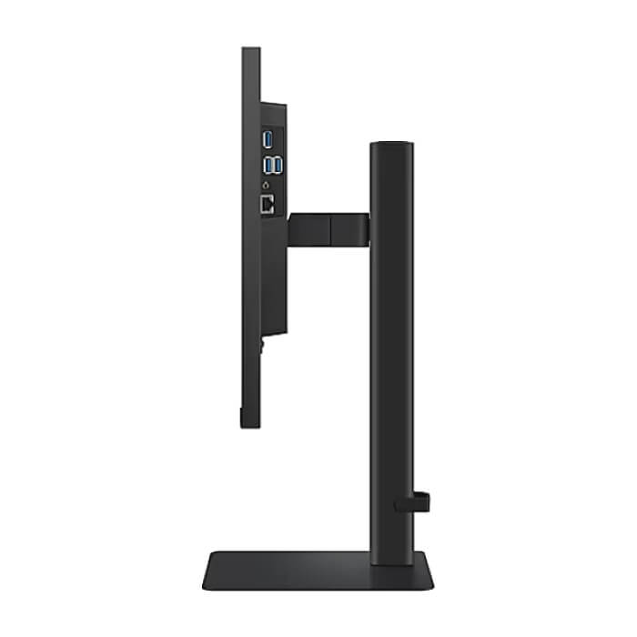 Samsung 24D600 24" VA LED, 3840x2160 PBP, PIP, USB-C 90W, USB 3.0, DP, HDMI Black ID 94200 (тъмнейл - 4)