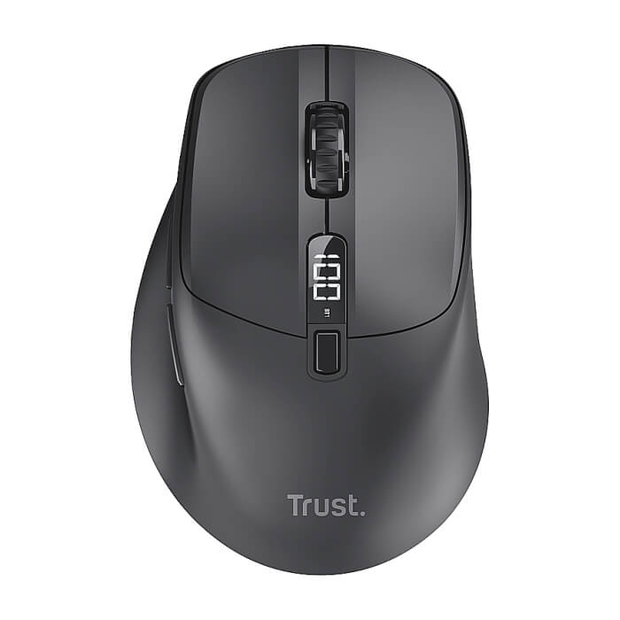 TRUST Zevo Fast Rechargable Multi-Wireless Mouse Black на супер цена от GT Computers TRUST Zevo Fast Rechargable Multi-Wireless Mouse Black на супер цена