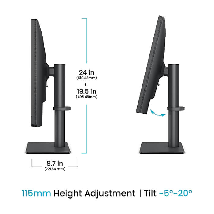 BenQ PV3200U 32W VERTICAL &  PROFESSIONAL DISPLAY PV3200U DARK GREY ID 95481 (тъмнейл - 5)