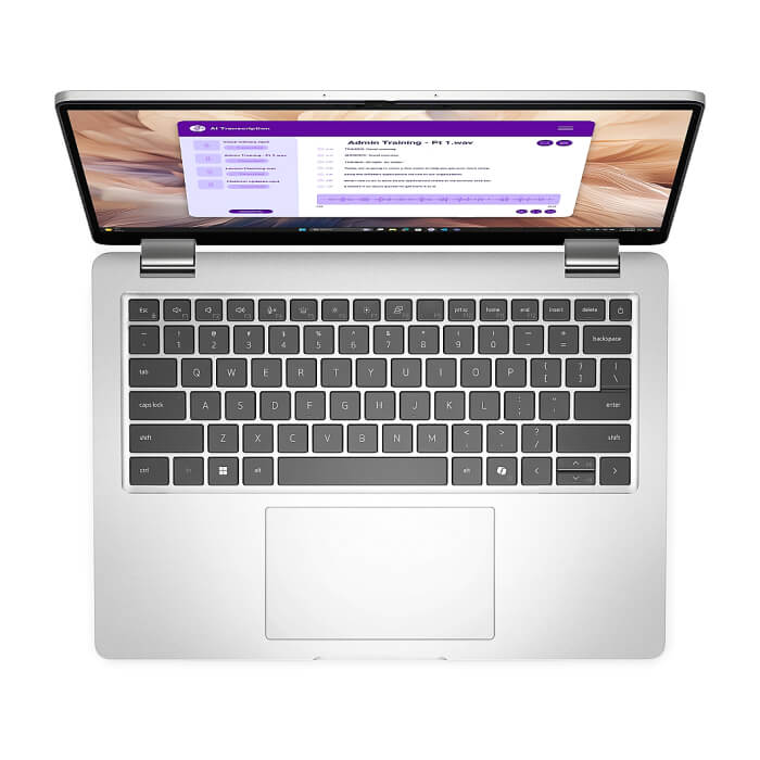 Dell Pro 14 Plus PB14250, Intel Ultra 5 238V (40 TOPS NPU, 8 cores, up to 4.7 GHz), 14.0" FHD+(1920x1200) WVA 300nits AG, 32 GB: LPDDR5x, 8533 MT/s (onboard), 512 GB SSD PCIe ID 96497 (тъмнейл - 4)
