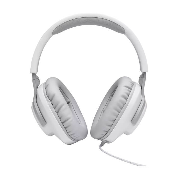JBL QUANTUM 100 WHT Wired over-ear gaming headset with a detachable mic ID 74608 (тъмнейл - 2)