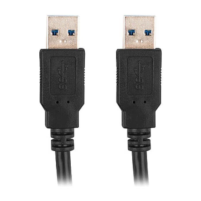 Кабел - Lanberg USB-A M/M 3.0 cable 1m, black ID 72655 на супер цена от GT Computers Кабел - Lanberg USB-A M/M 3.0 cable 1m, black ID 72655 на супер цена