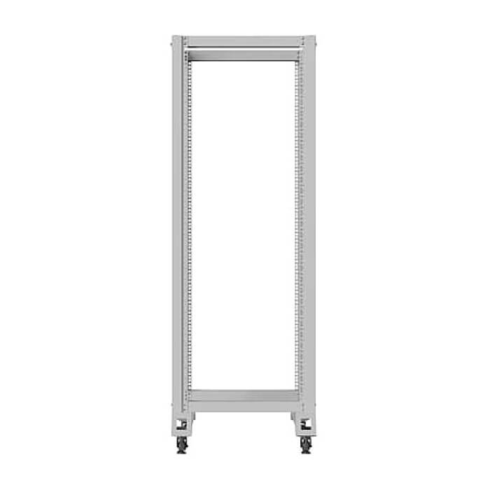 Lanberg open rack 19" 32U 600x1000, grey ID 96772 (тъмнейл - 3)