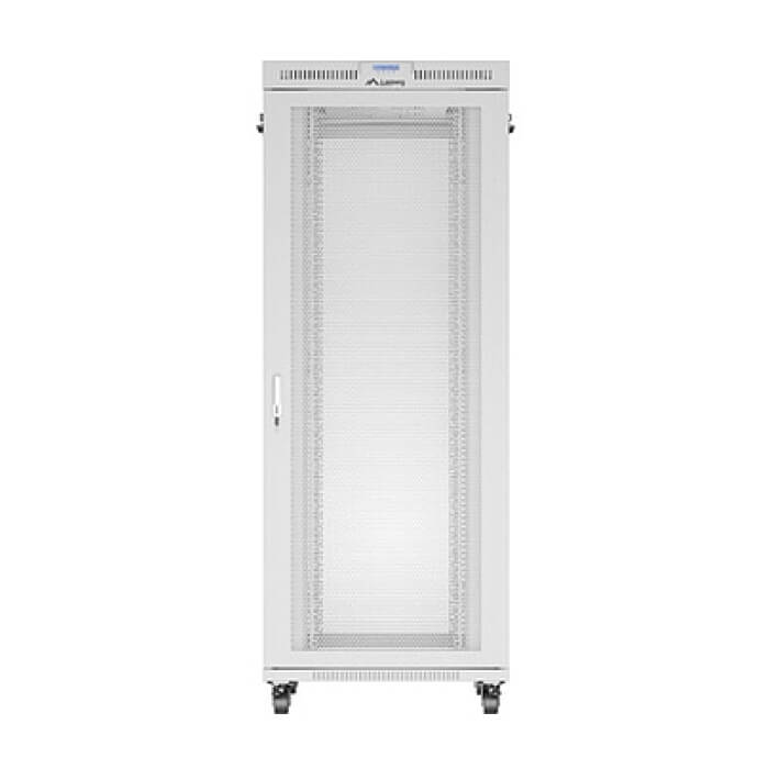 Lanberg Rack Cabinet 19" Free-Standing 42U/800X1000 (FlAT Pack) With Mesh Door LCD Grey ID 98066 на супер цена