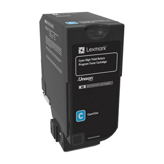 Lexmark 74C2HC0 CS725 Cyan Return Programme 12K Toner Cartridge ID 68196 на супер цена от GT Computers Lexmark 74C2HC0 CS725 Cyan Return Programme 12K Toner Cartridge ID 68196 на супер цена