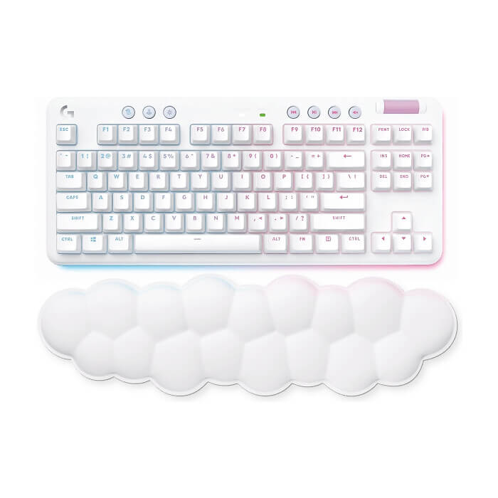 Logitech G715 Wireless Gaming Keyboard - OFF WHITE - US INT'L - INTNL (тъмнейл - 2)