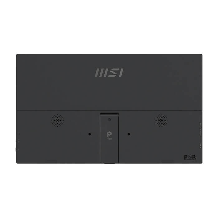 MSI PRO MP165 E6 Portable Monitor, 15.6", 4ms, 60Hz IPS, 1920x1080, EyesErgo, Anti-flicker, Less Blue Light, 250nits AG, 16.7M, 1000:1, 2xType-C(15W), HDMI(2.0b), 2x1W, Tilt, ID 98608 (тъмнейл - 3)
