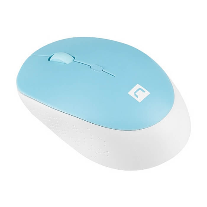 Natec Mouse Harrier 2, 1600 DPI Bluetooth 5.1 White-Blue (тъмнейл - 4)