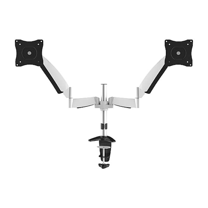 Neomounts by NewStar Flat Screen Desk Mount (clamp/grommet) for 2 Monitor Screens ID 66781