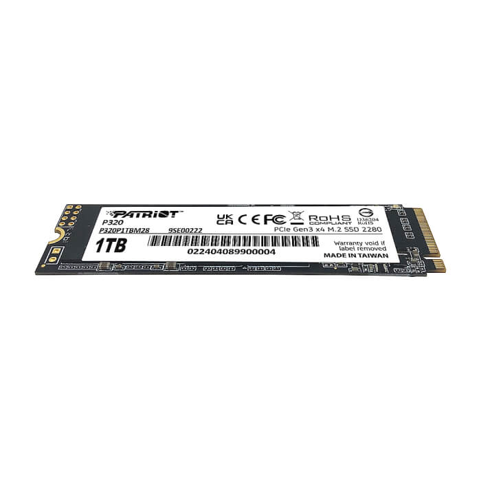 Patriot P320 1TB M.2 2280 PCIE ID 79498 (тъмнейл - 2)
