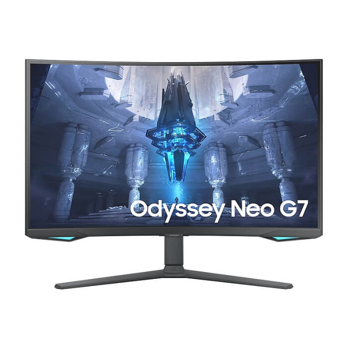 Samsung LS32BG750NP 32" Odyssey Neo G7,Curved VA, 165 Hz, 1 ms, 3840x2160, DP, 2xHDMI, USB Hub, Black ID 64848 на супер цена от GT Computers Samsung LS32BG750NP 32" Odyssey Neo G7,Curved VA, 165 Hz, 1 ms, 3840x2160, DP, 2xHDMI, USB Hub, Black ID 64848 на супер цена