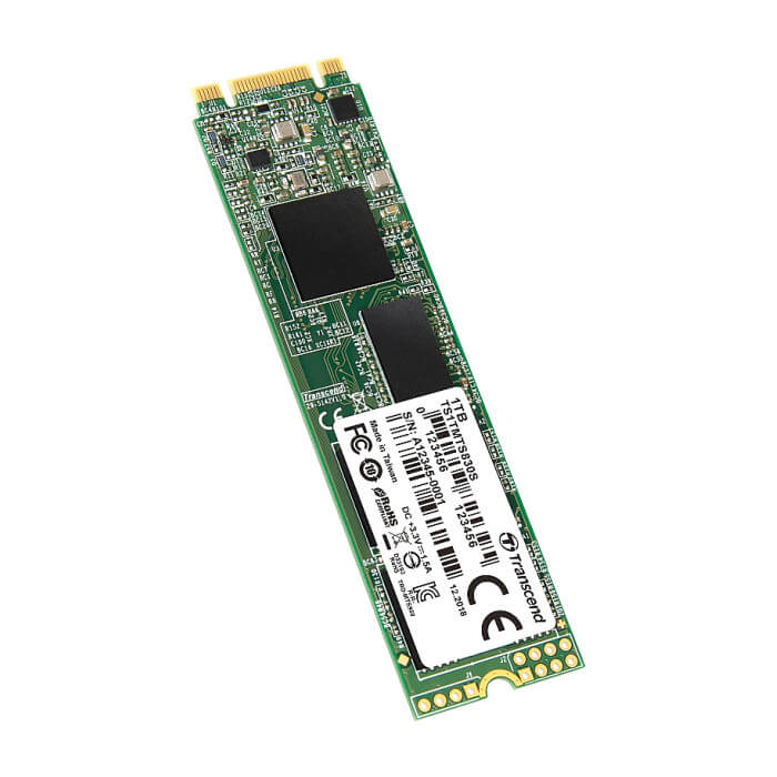 Transcend 1TB, M.2 2280 SSD, SATA3 B+M Key, TLC ID 73216 (тъмнейл - 2)