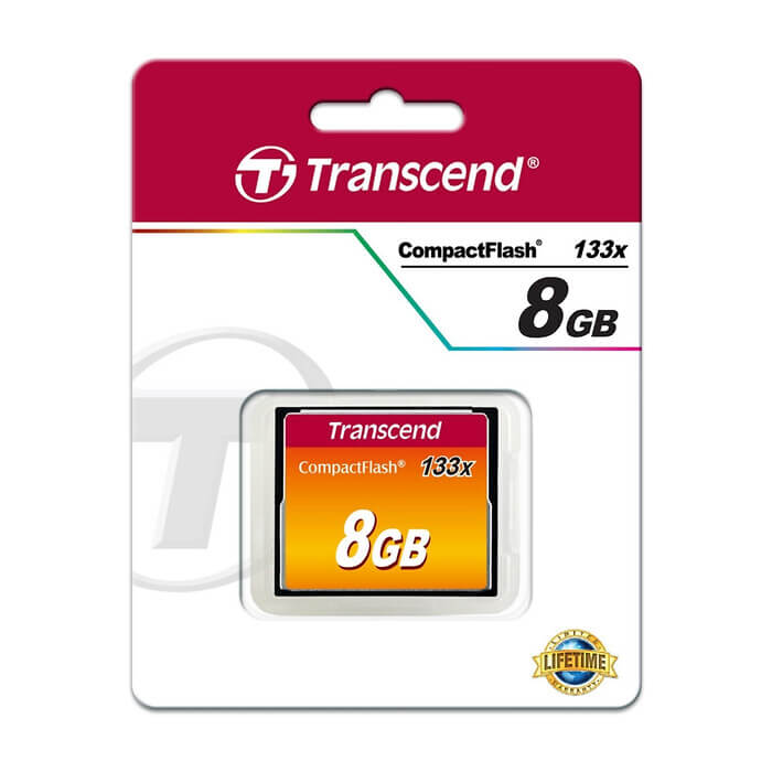 Transcend 8GB CF Card (133X) ID 74021 (тъмнейл - 4)