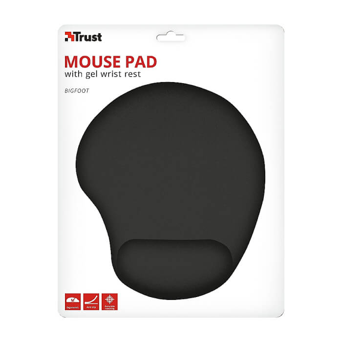 TRUST Bigfoot Mousepad - black (тъмнейл - 4)