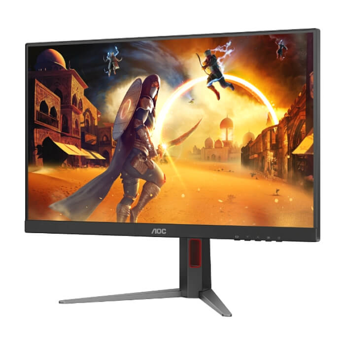 AOC 27G4HA, 27" Fast IPS WLED, 1920x1080@200Hz, 1ms GtG, 0.5ms MPRT, 300cd m/2, 1000:1, 80M:1 DCR, Adaptive Sync, FlickerFree, Low Blue Light, 2Wx2, Tilt, Height Adjust, Pivot, Swivel, 2xHDMI, DP ID 89130 (тъмнейл - 4)